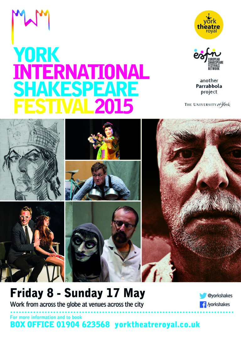 York International  Shakespeare Festival programme