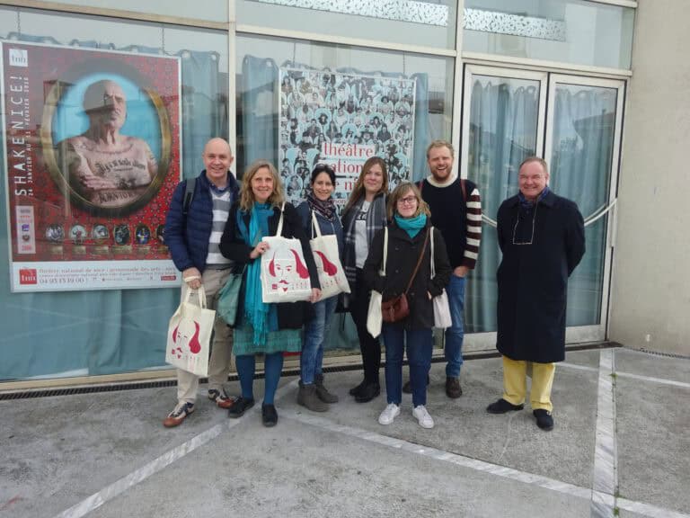 ESFN members  meeting during Shake Nice!